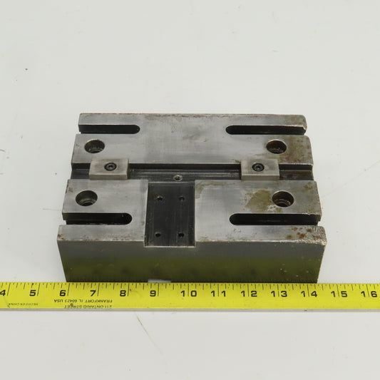 8-1/2" x 6-1/8" x 3-3/8" Mounting Fixture Jig 0.985" T-Slotted