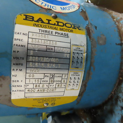 Vickers TK25VP 3Hp 3Ph 208-230/460V Hydraulic Power Unit & Heat Exchanger 30 Gal