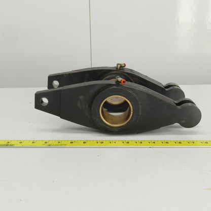 13-5/8" OAL Steering Guiding Pivot Arm 60mm Cooled Brass Bushing Lot Of 2