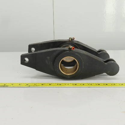 13-5/8" OAL Steering Guiding Pivot Arm 60mm Cooled Brass Bushing Lot Of 2