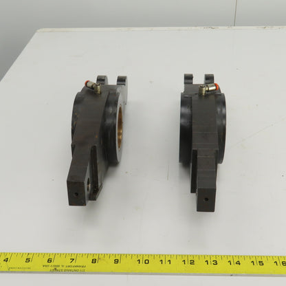 13-5/8" OAL Steering Guiding Pivot Arm 60mm Cooled Brass Bushing Lot Of 2
