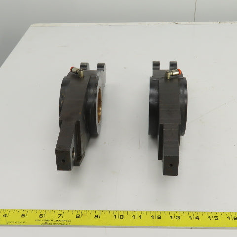 13-5/8" OAL Steering Guiding Pivot Arm 60mm Cooled Brass Bushing Lot Of 2