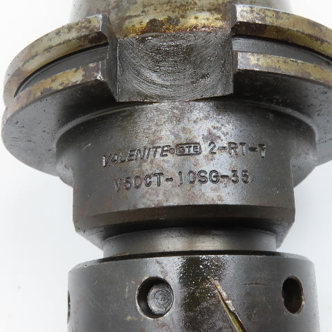 Valenite V50CT-10SG-35 CAT 50 Tool Holder 1" Collet Chuck 5" Projection