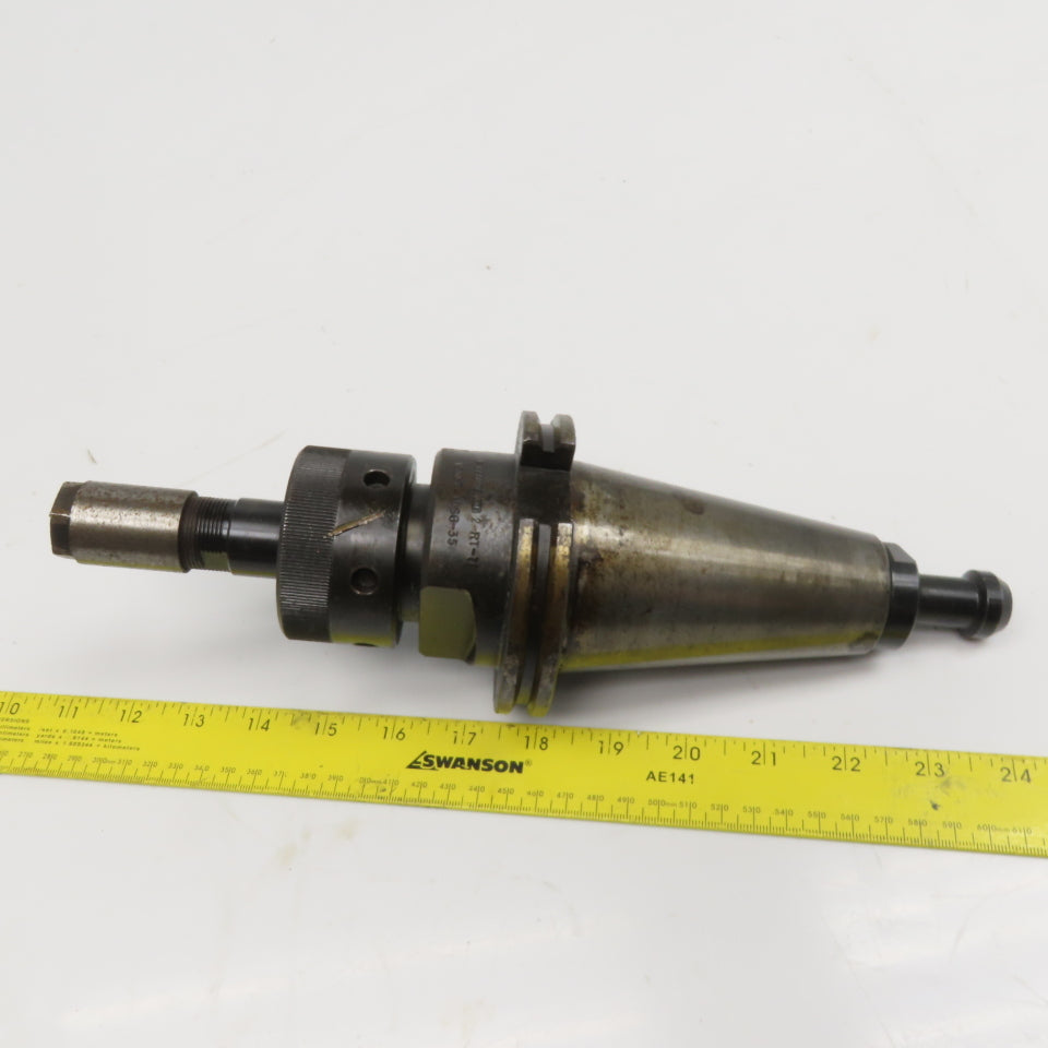 Valenite V50CT-10SG-35 CAT 50 Tool Holder 1" Collet Chuck 5" Projection