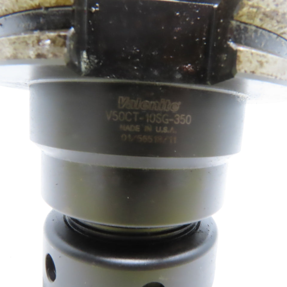 Valenite V50CT-10SG-350 CAT 50 Tool Holder Collet Chuck 3-1/2" Projection