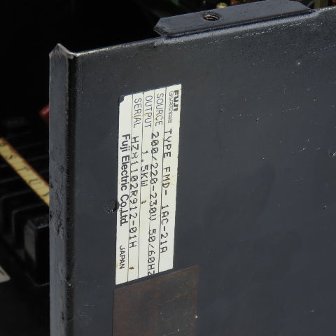 Fuji Electric FMD-1AC-21A 1.5KW AC Spindle Drive VFD 220-230V 50/60HZ  No Cover