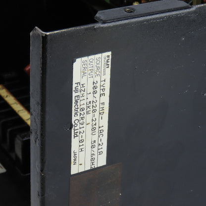 Fuji Electric FMD-1AC-21A 1.5KW AC Spindle Drive VFD 220-230V 50/60HZ  No Cover