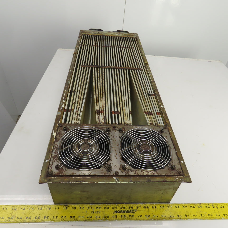 Tsuge Type 600W Heat Exchanger Assembly W/Fans 44-1/2" L x 15-3/4" W