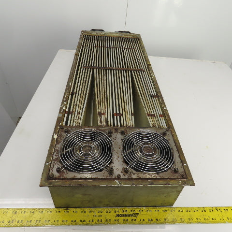 Tsuge Type 600W Heat Exchanger Assembly W/Fans 44-1/2" L x 15-3/4" W