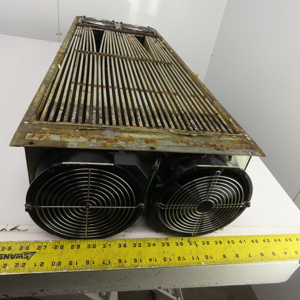 Tsuge Type 600W Heat Exchanger Assembly W/Fans 44-1/2" L x 15-3/4" W