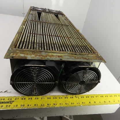 Tsuge Type 600W Heat Exchanger Assembly W/Fans 44-1/2" L x 15-3/4" W