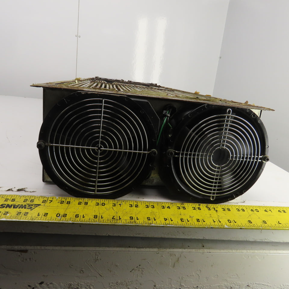 Tsuge Type 600W Heat Exchanger Assembly W/Fans 44-1/2" L x 15-3/4" W