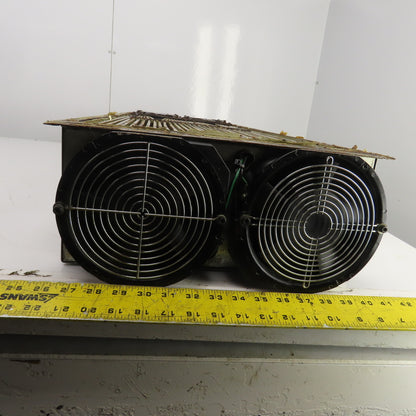 Tsuge Type 600W Heat Exchanger Assembly W/Fans 44-1/2" L x 15-3/4" W
