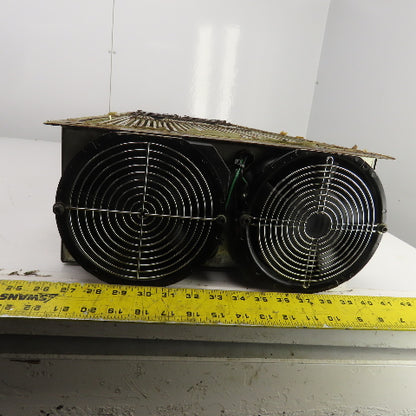 Tsuge Type 600W Heat Exchanger Assembly W/Fans 44-1/2" L x 15-3/4" W