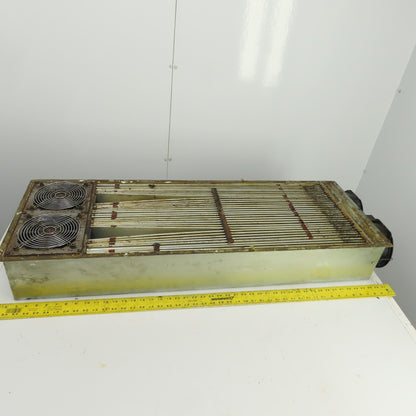 Tsuge Type 600W Heat Exchanger Assembly W/Fans 44-1/2" L x 15-3/4" W