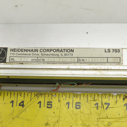 Heidenhain LS 703 Linear Encoder Scale ML 520mm