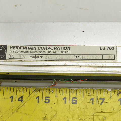 Heidenhain LS 703 Linear Encoder Scale ML 520mm