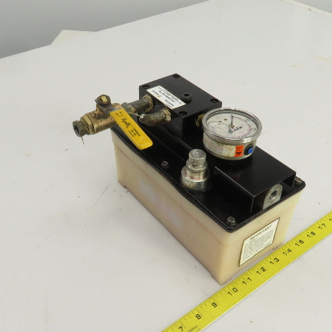 SPX Hytec 100987 Model G No.9614 Manifold Air/Hydraulic Pump Unit 4800PSI 330BAR