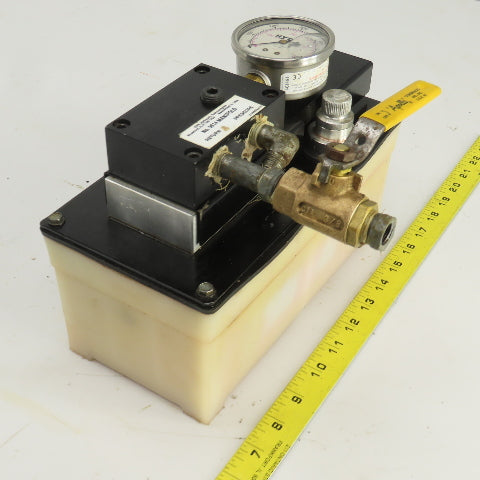 SPX Hytec 100987 Model G No.9614 Manifold Air/Hydraulic Pump Unit 4800PSI 330BAR