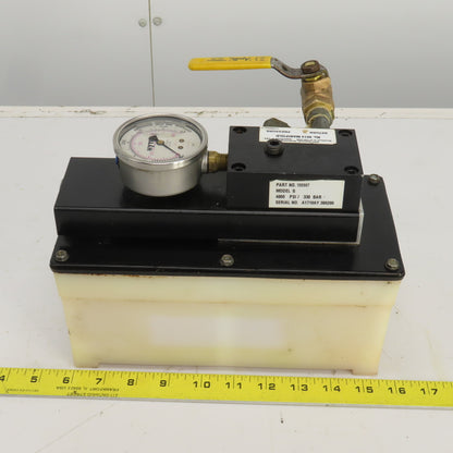 SPX Hytec 100987 Model G No.9614 Manifold Air/Hydraulic Pump Unit 4800PSI 330BAR