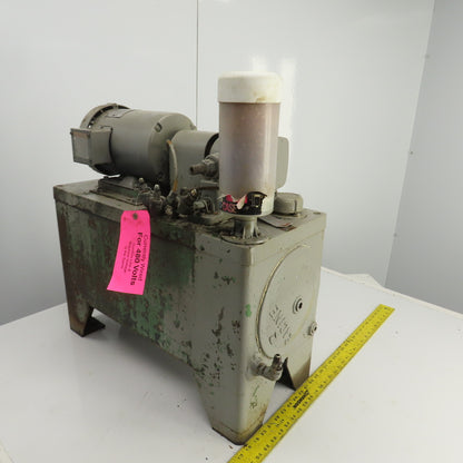 Racine 14 Gallon 1-1/2HP Hydraulic Pump Unit 208-230/460V 3PH