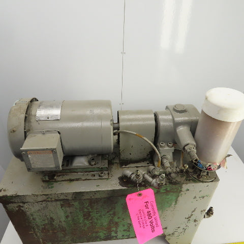 Racine 14 Gallon 1-1/2HP Hydraulic Pump Unit 208-230/460V 3PH