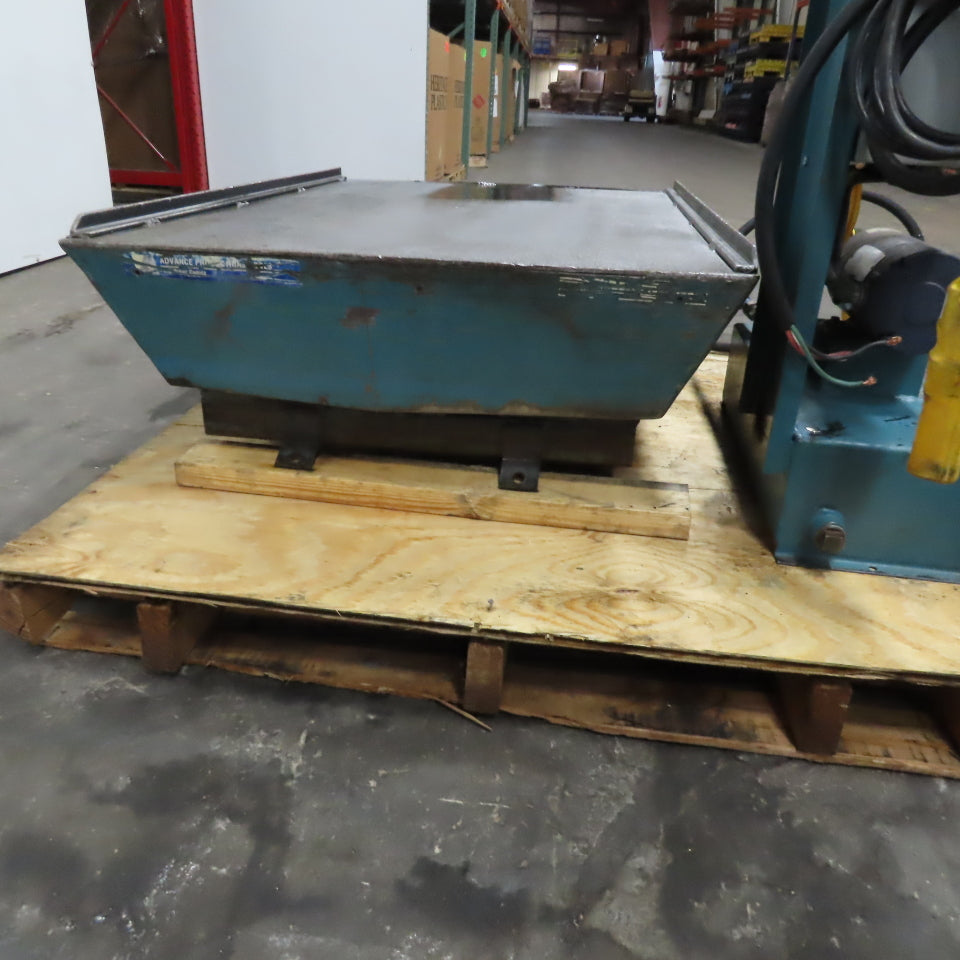 Advance Lifts P-4024 4000Lb 44" x 32" Scissor Lift Hydraulic Table 24" Lift 440V