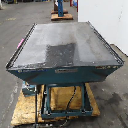 Advance Lifts P-4024 4000Lb 44" x 32" Scissor Lift Hydraulic Table 24" Lift 440V