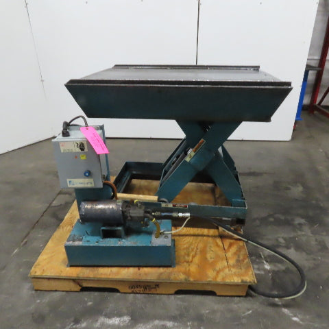 Advance Lifts P-4024 4000Lb 44" x 32" Scissor Lift Hydraulic Table 24" Lift 440V