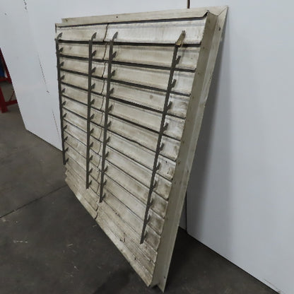 57" x 57" Exhaust Intake Mechanical Louver Shutter