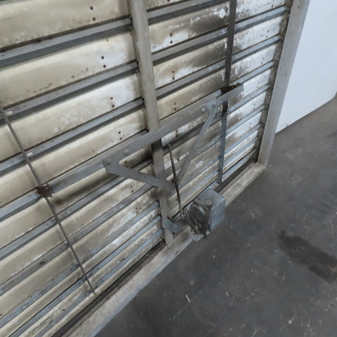 57" x 57" Exhaust Intake Mechanical Louver Shutter