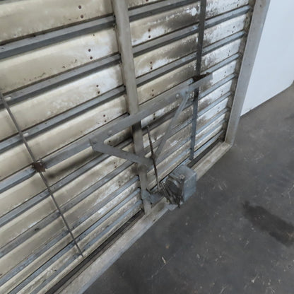 57" x 57" Exhaust Intake Mechanical Louver Shutter