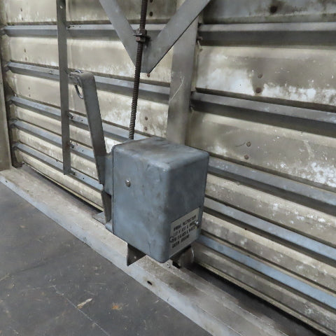 57" x 57" Exhaust Intake Mechanical Louver Shutter