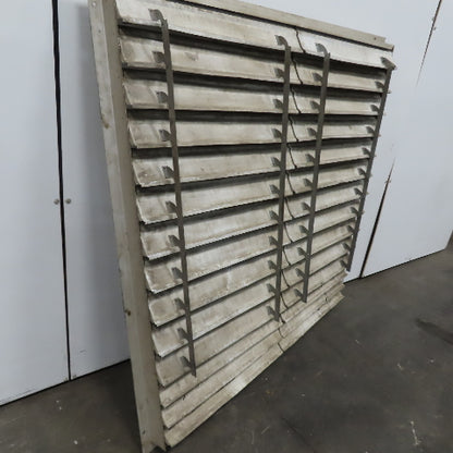 57" x 57" Exhaust Intake Mechanical Louver Shutter