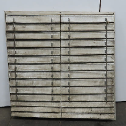 57" x 57" Exhaust Intake Mechanical Louver Shutter