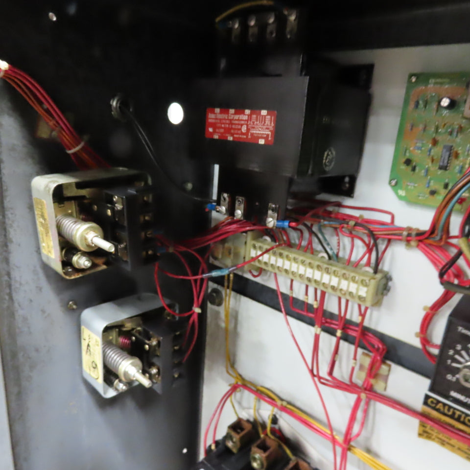 Quincy QSI-350 480V Auto Dual Control From Air Compressor Main Control Cabinet