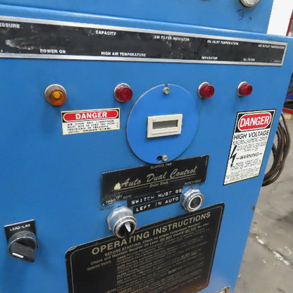 Quincy QSI-350 480V Auto Dual Control From Air Compressor Main Control Cabinet