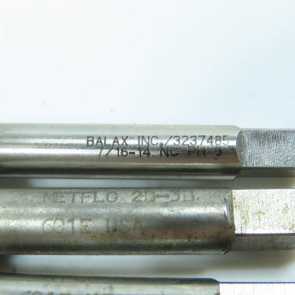 Misc. 7/16"-14 To 5/8"-11 Bottoming Thread Forming Roll Tap  Lot of 10
