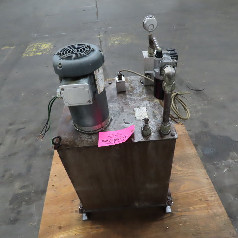 Parker V-Pak V37KM33PMR1/10 Hydraulic Power Unit 3Hp 230/460V 35 Gallon