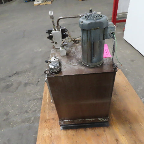 Parker V-Pak V37KM33PMR1/10 Hydraulic Power Unit 3Hp 230/460V 35 Gallon