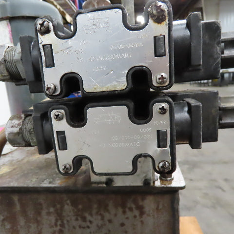 Parker V-Pak V37KM33PMR1/10 Hydraulic Power Unit 3Hp 230/460V 35 Gallon