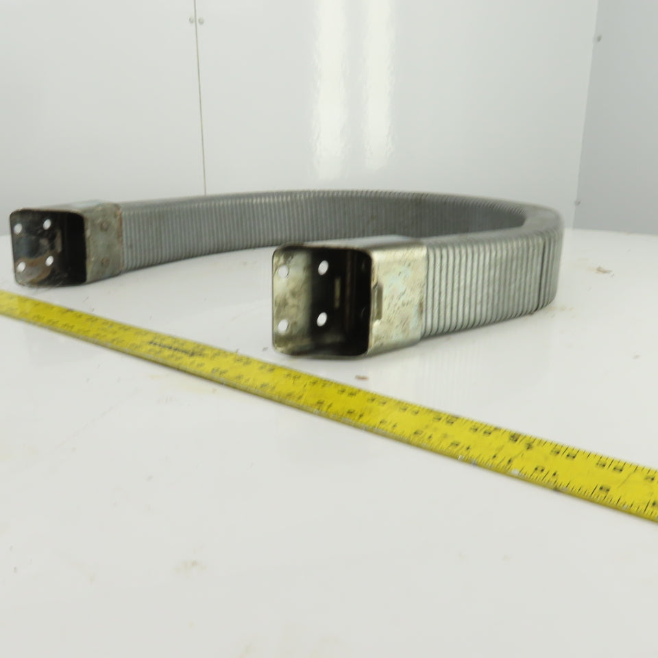 Formal-Flex 52-1/4" OAL Enclosed Cable Energy Chain 3" x 1-1/4" ID W/Connectors