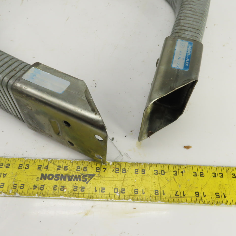 Formal-Flex 52-1/4" OAL Enclosed Cable Energy Chain 3" x 1-1/4" ID W/Connectors