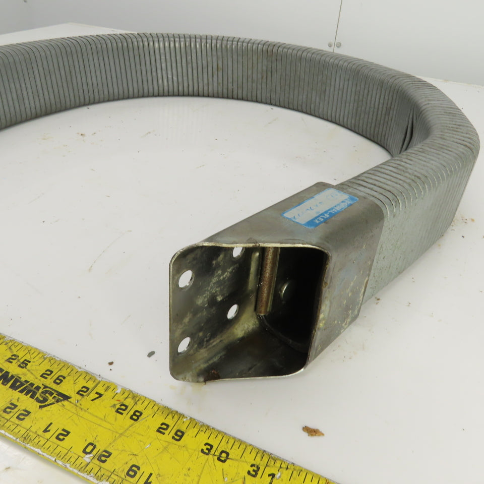 Formal-Flex 52-1/4" OAL Enclosed Cable Energy Chain 3" x 1-1/4" ID W/Connectors