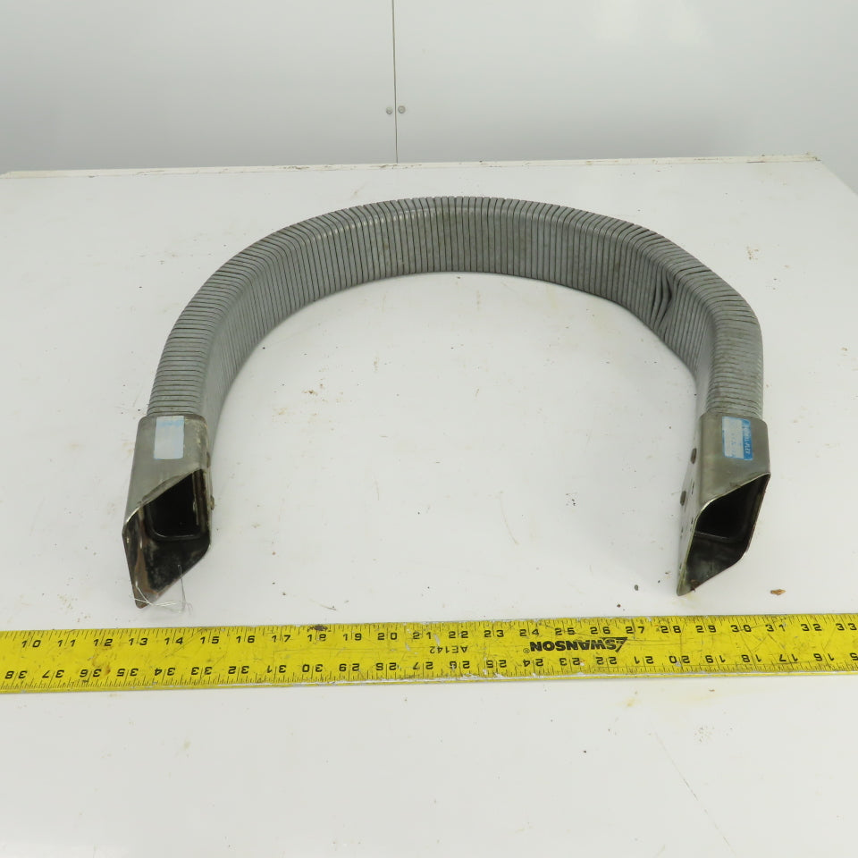 Formal-Flex 52-1/4" OAL Enclosed Cable Energy Chain 3" x 1-1/4" ID W/Connectors