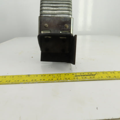 Formal-Flex 35" OAL Half-Moon Enclosed Cable Protector 4"x 2-1/2" ID W/Connector