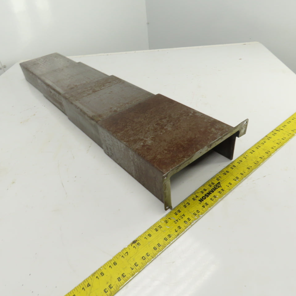 Leblond Makino FNC74 38" Extended Length Telescopic Steel Way Cover 6-1/2" Wide