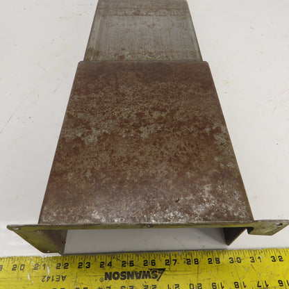 Leblond Makino FNC74 38" Extended Length Telescopic Steel Way Cover 6-1/2" Wide