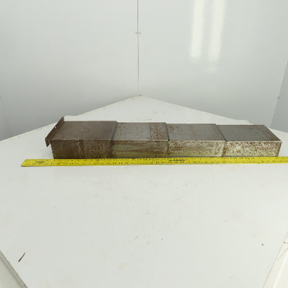 Leblond Makino FNC74 38" Extended Length Telescopic Steel Way Cover 6-1/2" Wide