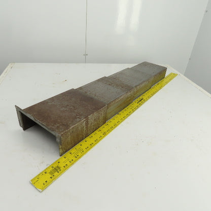 Leblond Makino FNC74 38" Extended Length Telescopic Steel Way Cover 6-1/2" Wide
